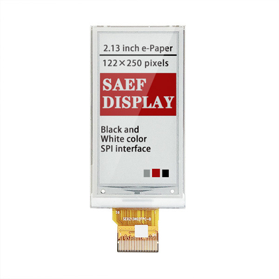 3 kolory 2,13 cala E Ink Elektroniczny wyświetlacz papieru Panel EPD Zgodny z REACH