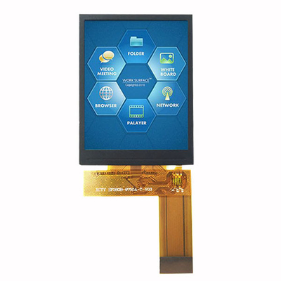 TFT LCD 2,8 "calowy kąt widzenia 240x320 IPS Typ Tft Lcd z interfejsem MCU / SPI / RGB