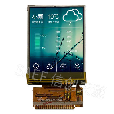 2.2" Rezystywny wyświetlacz dotykowy TFT LCD, 2,2 cali TFT LCD MCU 8Bits 16Bits Interfejs