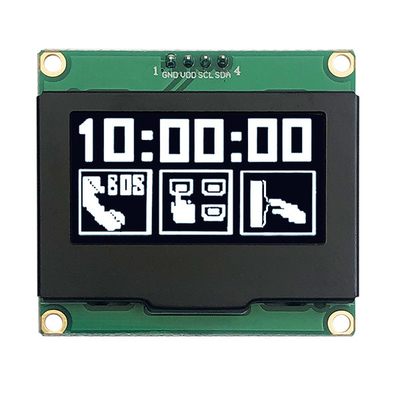 1.54-calowy I2C Interfejs SSD1309 Graficzny ekran OLED z obszarem aktywnym 35.06 x 17.52 mm Rozstrzygnięcie 128x64