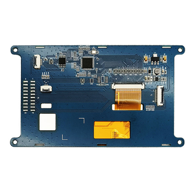 Interfejs szeregowy SPI 5-calowy wyświetlacz TFT LCD 800x480 punktów IPS klasy samochodowej