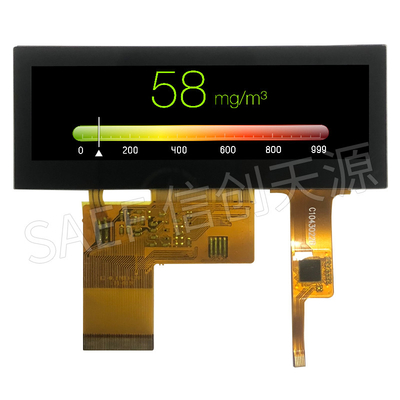 480x128 3,9-calowy moduł RGB TFT LCD z pojemnościowym ekranem dotykowym 40 pinów