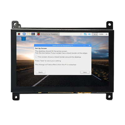 HDMI kompatybilny z 5-calowym wyświetlaczem TFT LCD Raspberry Pi4 800x480 punktów z CTP