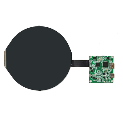 HDMI kompatybilny z 5-calowym okrągłym wyświetlaczem LCD Raspberry Pi4 1080x1080 CTP