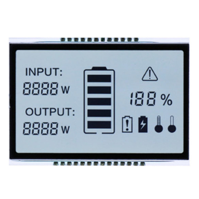 Miernik energii elektrycznej LCD, ekran LCD segmentowy dla 86 wielofunkcyjnych trójfazowych liczników energii elektrycznej