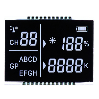 Miernik energii elektrycznej LCD, ekran LCD segmentowy dla 86 wielofunkcyjnych trójfazowych liczników energii elektrycznej