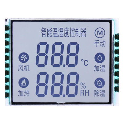 Miernik energii elektrycznej LCD, ekran LCD segmentowy dla 86 wielofunkcyjnych trójfazowych liczników energii elektrycznej