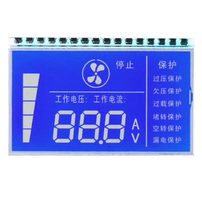 Zindywidualizowany ekran segmentu Bluetooth głośnik wyświetla temperaturę, napięcie, prąd, generator tlenu, segment LCD