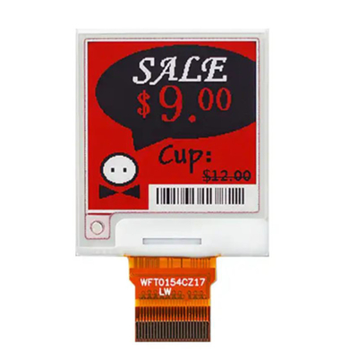E-Paper Module Digital Display 1.54&quot; 3 kolory EPD 24 szpilki ESL E-Ink 200*200 kropek SPI Interface Optics Wszystkie kąty widzenia