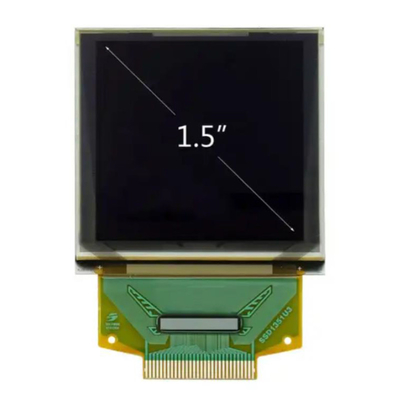 1.5 cali 128x128 kropek 262k Kolorowy wyświetlacz AMOLED Typ ZIF UG-2828GDEDF11 sterownik SSD1351