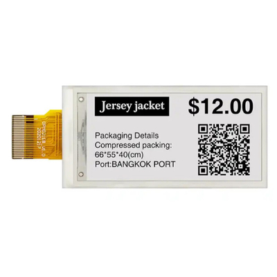 Szybkie odświeżenie Eink 2,9 cala 296x128 rozdzielczość Czarny Biały Czerwony E-Ink Epaper Display Module