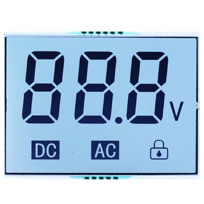 7 segmentów wyświetlacza LCD, 4 cyfry 8 cyfry 7 segmentów wyświetlacza LCD, monochromatyczny wyświetlacz LCD, wyświetlacz cyfrowy LCD