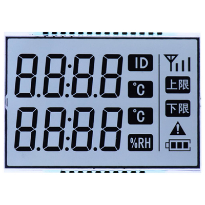 Niestandardowy panel TN LCD, LCD z licznikiem z napięciem, prądem, temperaturą, znakami mocy/segmentami