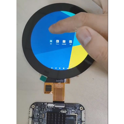 3.4 Inch Custom Round Lcd Android RK3566 Reklamowy wyświetlacz z PCAP Touch