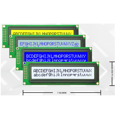 24 znaki 2 wiersze 24x2 znaki LCM Moduł 5V FSTN Moduł niebieski/szary AIP31066 lub równoważny kontroler IC