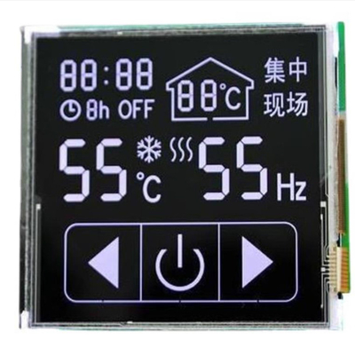 Niestandardowy HT1621 DP1621 VK1621 7 Segment COB SPI Interface Meter Bar Stretched Touch LCD Display Screen Module