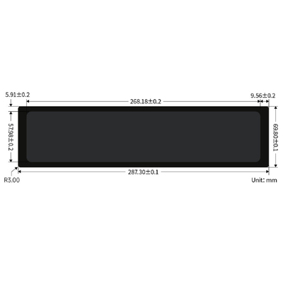 11.9 Inch Stretched HD Capacitive Touch Monitor obsługuje Raspberry Pi Jetson Nano i Windows z regulowaną jasnością