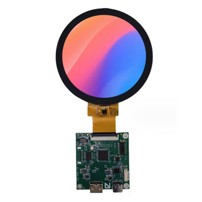 HDMI TFT LCD Display 4 Inch Round, Circular TFT LCD 4" z interfejsem MIPI
