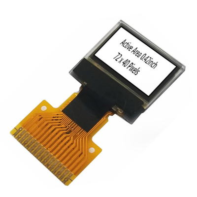 0.42 cala OLED Display Module 72x40, OEL Display Module 0,42 cala