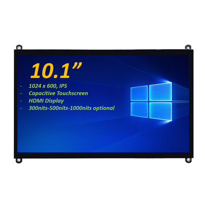 10.1" 1024x600 IPS PCAP pojemnościowy ekran dotykowy TFT LCD Support HDMI Connector