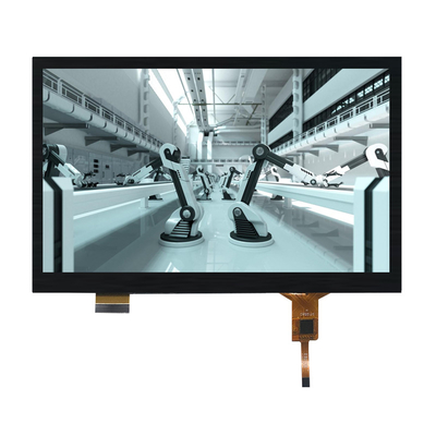 7-calowy przemysłowy wyświetlacz LCD TFT z pojemnościowym ekranem dotykowym 1024x600 kropek