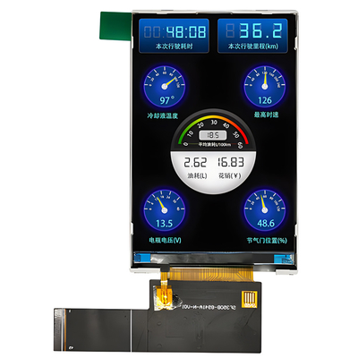 3,5-calowy moduł wyświetlacza TFT LCD 320x480 HVGA IPS pełny kąt widzenia z interfejsem RGB/MCU/SPI moduł wyświetlacza TFT Lcd