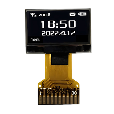 Niski koszt 0,96 cali OLED Display 128X64 IIC I2C SPI 8080 Interfejs 30 pinów ZIF FPC