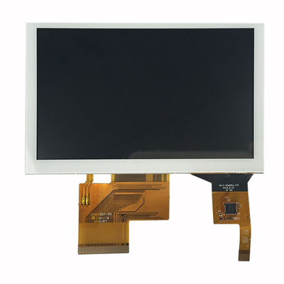 5-calowy wyświetlacz dotykowy LCD TFT, przemysłowy pojemnościowy ekran dotykowy 800 × 480