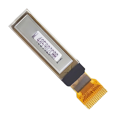 0.87 cali 128x32 Mały wyświetlacz OLED IIC Interfejs Biały tekst