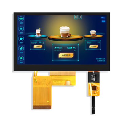 4.3 cali 800x480 kropek PCAP TFT Display Pojemnościowy ekran dotykowy Interfejs RGB