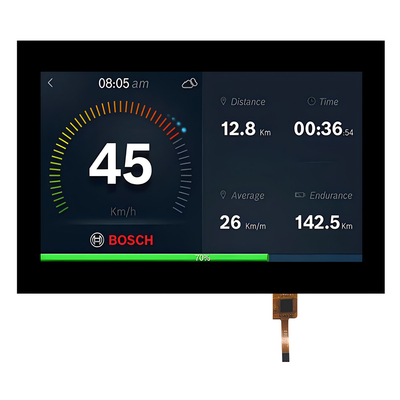 Gorilla Touch Glass 7 Inch PCAP TFT Display 1024x600 Interfejs MIPI