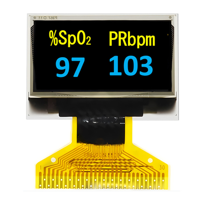 Dwukolorowy żółty+niebieski 0,96 cala Cienkie OLED Display SPI Interfejs