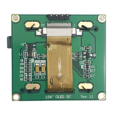 1.54-calowy I2C Interfejs SSD1309 Graficzny ekran OLED z obszarem aktywnym 35.06 x 17.52 mm Rozstrzygnięcie 128x64