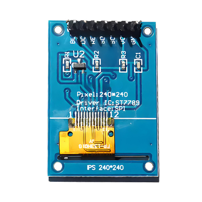 1.3" 1,33-calowy wyświetlacz TFT LCD 240x240 pikseli SPI Serial Peripheral Interface Driver