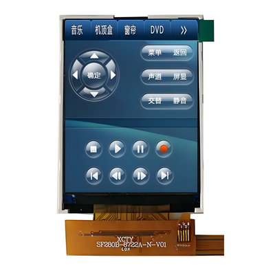 2.8 cali TFT LCD Display Producent China 240x320 Dots TN SPI Serial Interface