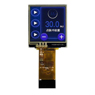 1.44-calowy wyświetlacz TFT LCD Producent China 128x128 kropki MPU 8bit Interfejs