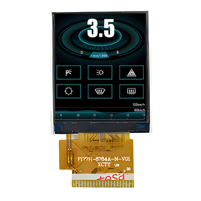 1.77-calowy wyświetlacz TFT Producent China 128x160 kropek MPU Interfejs