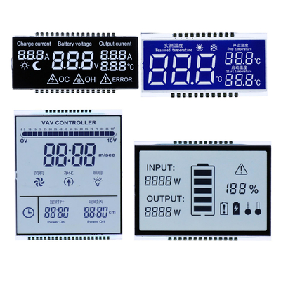 Niestandardowy wyświetlacz LCD TN/HTN/STN/FSTN/VA Monochrom segment Charakter graficzny COG Dot Matix Ekran LCD