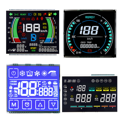 Niestandardowy wyświetlacz LCD TN/HTN/STN/FSTN/VA Monochrom segment Charakter graficzny COG Dot Matix Ekran LCD