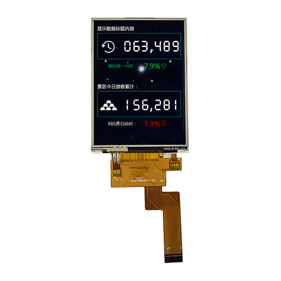 2.4 cali wyświetlacz TFT LCD Moduł wyświetlacza dotykowego 240X320 Kolorowy IPS LCD 800nits