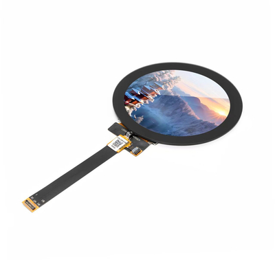2.8-calowy 480x480 okrągły wyświetlacz TFT LCD IPS okrągły pojemnościowy ekran dotykowy Interfejs RGB