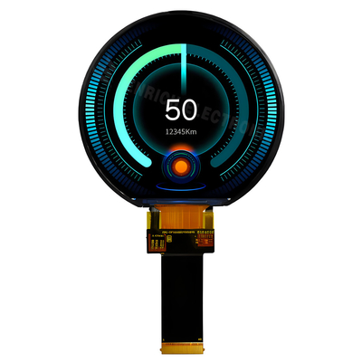 OEM 3.6 Inch Round TFT LCD Display Module Z 544 * 506 Rozdzielczość RGB Interfejs
