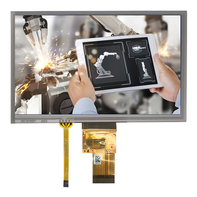Ekran wyświetlacza urządzeń kosmetycznych 9-calowy TFT LCD 800x480 kropki RGB Interfejs z RTP