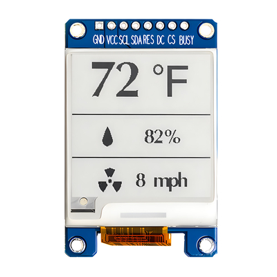 SPI E-Ink Display 1,5 cali Czarno-biały 152x152 kropki 1,54" E-Paper Display