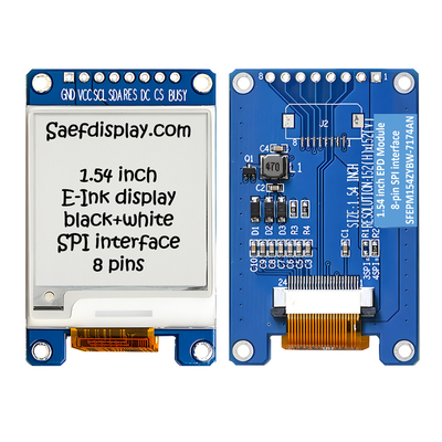 SPI E-Ink Display 1,5 cali Czarno-biały 152x152 kropki 1,54" E-Paper Display