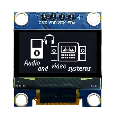 0.96 cali OLED Display Board Module 12864 128X64 IIC I2C Driver 4 szpilki dla Raspberry Pi Arduino