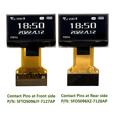 Niski koszt 0,96 cali OLED Display 128X64 IIC I2C SPI 8080 Interfejs 30 pinów ZIF FPC