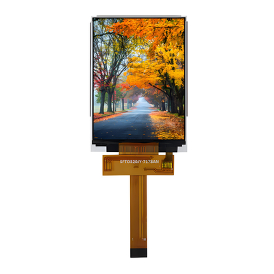 3.2 cali SPI TFT LCD Display 240*320 pikseli ZIF FPC 18 Pin ST7789V/ILI9341 Układ sterowania