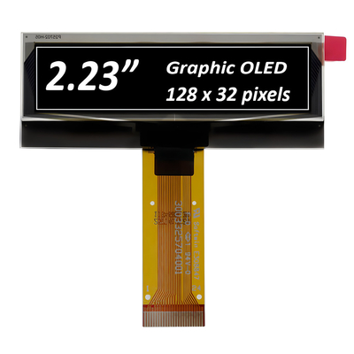 2.23-calowy OLED Display Module 128*32 Dot Matrix PMOLED Screen SSD1305 Driver 24Pin