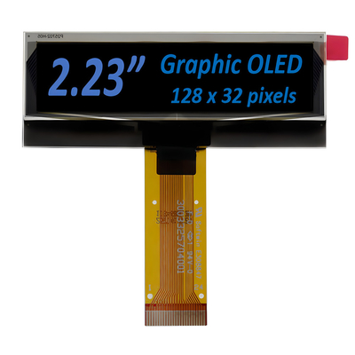 2.23-calowy OLED Display Module 128*32 Dot Matrix PMOLED Screen SSD1305 Driver 24Pin